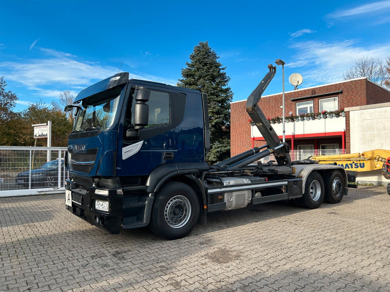 Iveco 460 Stralis MEILLER Abroller mit LIft-Lenkachse - Крюковой мультилифт: фото 4 Iveco 460 Stralis MEILLER Abroller mit LIft-Lenkachse - Крюковой мультилифт: фото 4