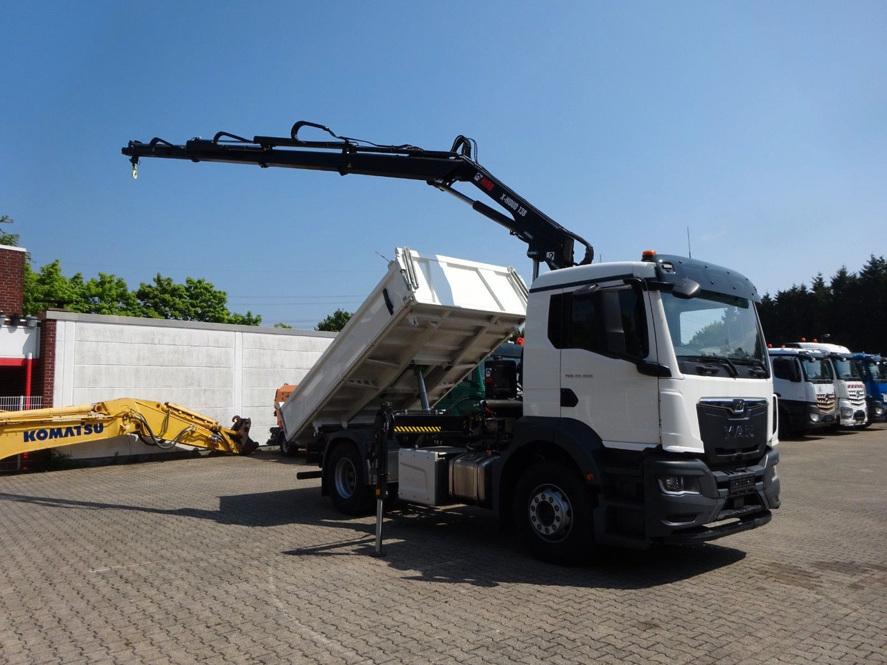 MAN 22.400 TGS + HIAB X-HIDUO 138 Kran - Самосвал, Автоманипулятор: фото 5 MAN 22.400 TGS + HIAB X-HIDUO 138 Kran - Самосвал, Автоманипулятор: фото 5