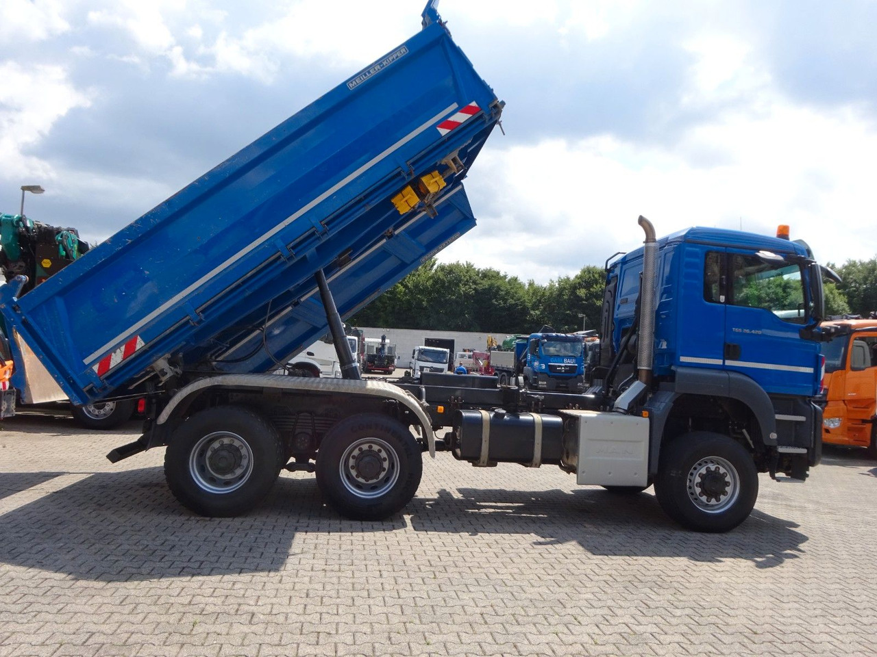 MAN 26.420 TGS MEILER 3Skipper + Bordmatik 6x6 - Самосвал, Автоманипулятор: фото 5 MAN 26.420 TGS MEILER 3Skipper + Bordmatik 6x6 - Самосвал, Автоманипулятор: фото 5