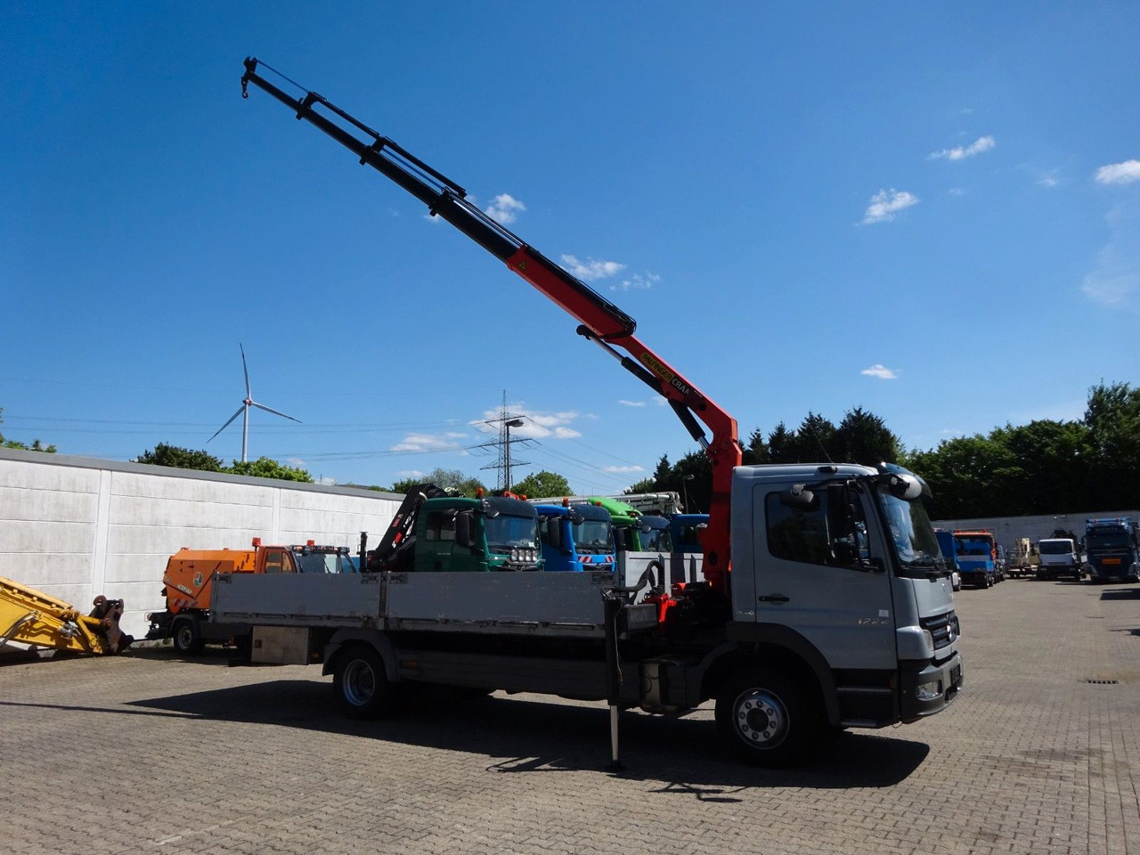 Mercedes-Benz 1222 Atego mit Palfinger PK8501 Kran 4x2 - Грузовик бортовой/ Платформа, Автоманипулятор: фото 4 Mercedes-Benz 1222 Atego mit Palfinger PK8501 Kran 4x2 - Грузовик бортовой/ Платформа, Автоманипулятор: фото 4