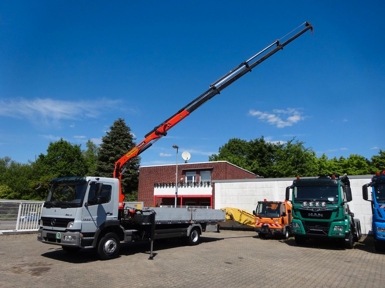 Mercedes-Benz 1222 Atego mit Palfinger PK8501 Kran 4x2 - Грузовик бортовой/ Платформа, Автоманипулятор: фото 2 Mercedes-Benz 1222 Atego mit Palfinger PK8501 Kran 4x2 - Грузовик бортовой/ Платформа, Автоманипулятор: фото 2