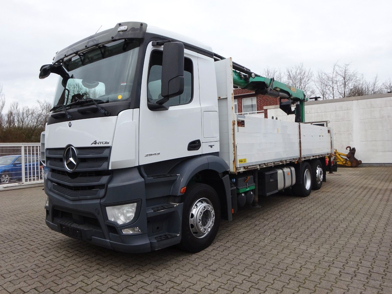 Автоманипулятор, Грузовик бортовой/ Платформа Mercedes-Benz 2543 Antos Baustoff +PK 26001  bis 20 m Auslage Mercedes-Benz 2543 Antos Baustoff +PK 26001  bis 20 m Auslage: фото 9