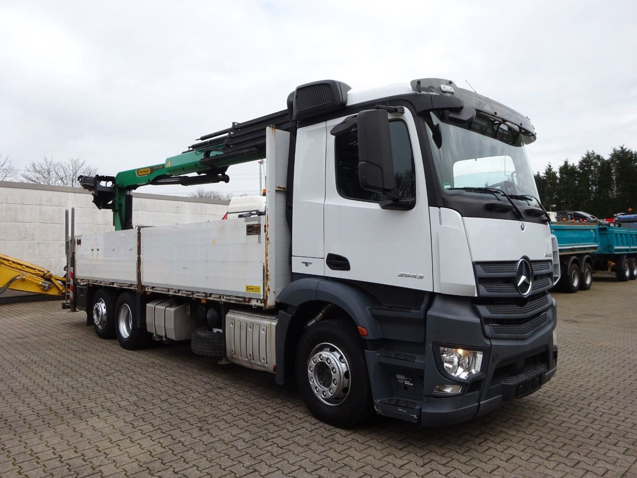 Автоманипулятор, Грузовик бортовой/ Платформа Mercedes-Benz 2543 Antos Baustoff +PK 26001  bis 20 m Auslage Mercedes-Benz 2543 Antos Baustoff +PK 26001  bis 20 m Auslage: фото 14