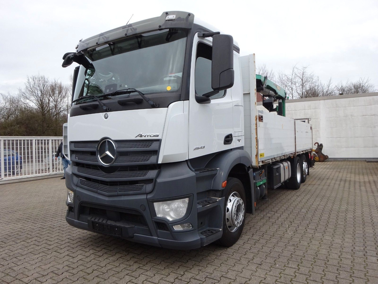 Автоманипулятор, Грузовик бортовой/ Платформа Mercedes-Benz 2543 Antos Baustoff +PK 26001  bis 20 m Auslage Mercedes-Benz 2543 Antos Baustoff +PK 26001  bis 20 m Auslage: фото 8