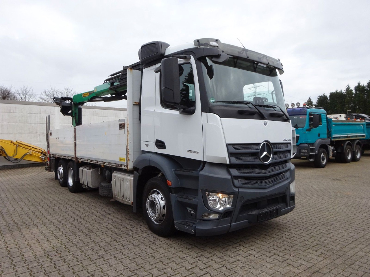 Автоманипулятор, Грузовик бортовой/ Платформа Mercedes-Benz 2543 Antos Baustoff +PK 26001  bis 20 m Auslage Mercedes-Benz 2543 Antos Baustoff +PK 26001  bis 20 m Auslage: фото 15