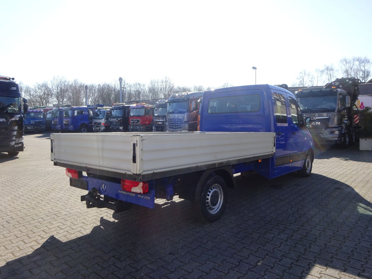 Mercedes-Benz Sprinter 314 CDI Pritsche Doppelkabiene 4x2 - Малотоннажный бортовой грузовик, Грузопассажирский фургон: фото 5 Mercedes-Benz Sprinter 314 CDI Pritsche Doppelkabiene 4x2 - Малотоннажный бортовой грузовик, Грузопассажирский фургон: фото 5