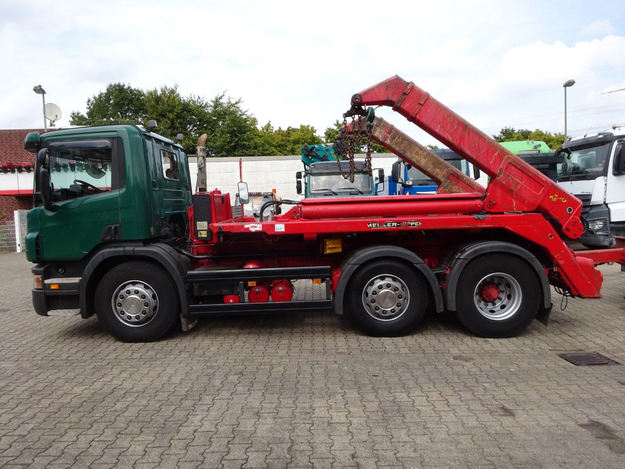 Scania P310 Absetzkipper MEILLER mit Lift+Lenkachse 6x2 - Самосвал: фото 4 Scania P310 Absetzkipper MEILLER mit Lift+Lenkachse 6x2 - Самосвал: фото 4