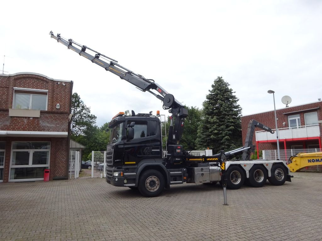 Scania R490 Abroller + HIAB 302E-6 Bj.2021 !Kran TRIDEM - Крюковой мультилифт, Автоманипулятор: фото 2 Scania R490 Abroller + HIAB 302E-6 Bj.2021 !Kran TRIDEM - Крюковой мультилифт, Автоманипулятор: фото 2