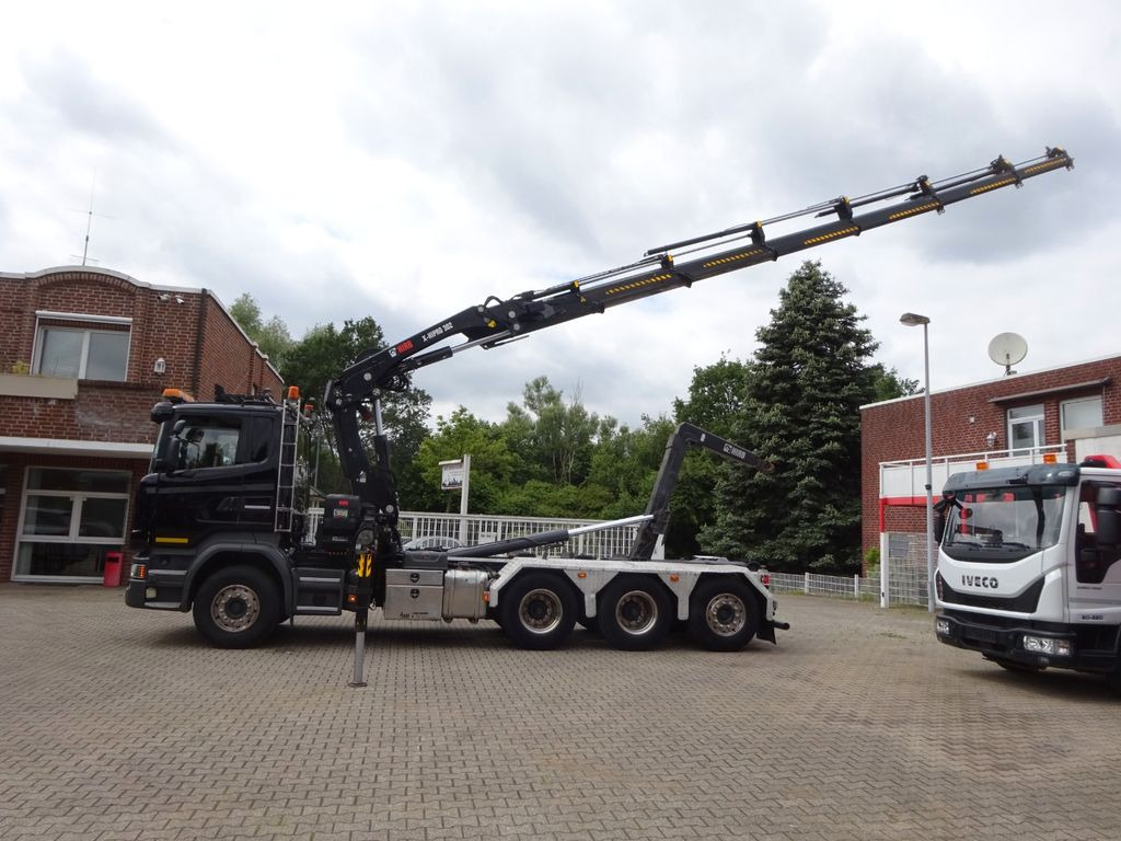 Scania R490 Abroller + HIAB 302E-6 Bj.2021 !Kran TRIDEM - Крюковой мультилифт, Автоманипулятор: фото 1 Scania R490 Abroller + HIAB 302E-6 Bj.2021 !Kran TRIDEM - Крюковой мультилифт, Автоманипулятор: фото 1