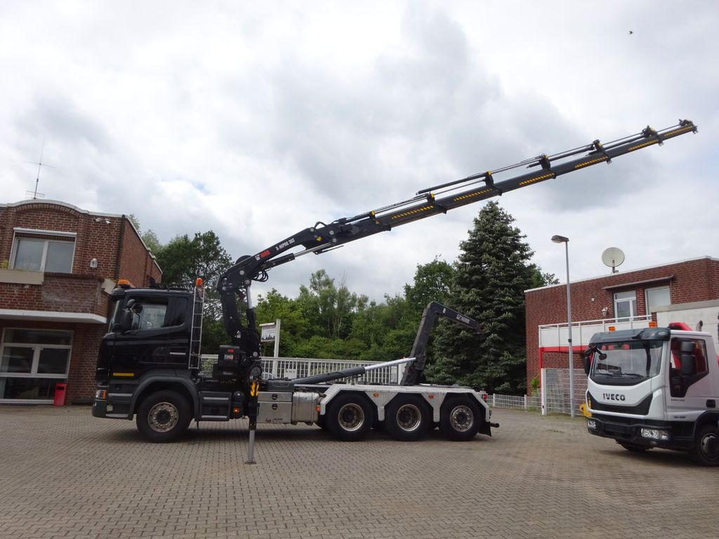 Scania R490 Abroller + HIAB 302E-6 Bj.2021 !Kran TRIDEM - Автоманипулятор, Крюковой мультилифт: фото 1 Scania R490 Abroller + HIAB 302E-6 Bj.2021 !Kran TRIDEM - Автоманипулятор, Крюковой мультилифт: фото 1
