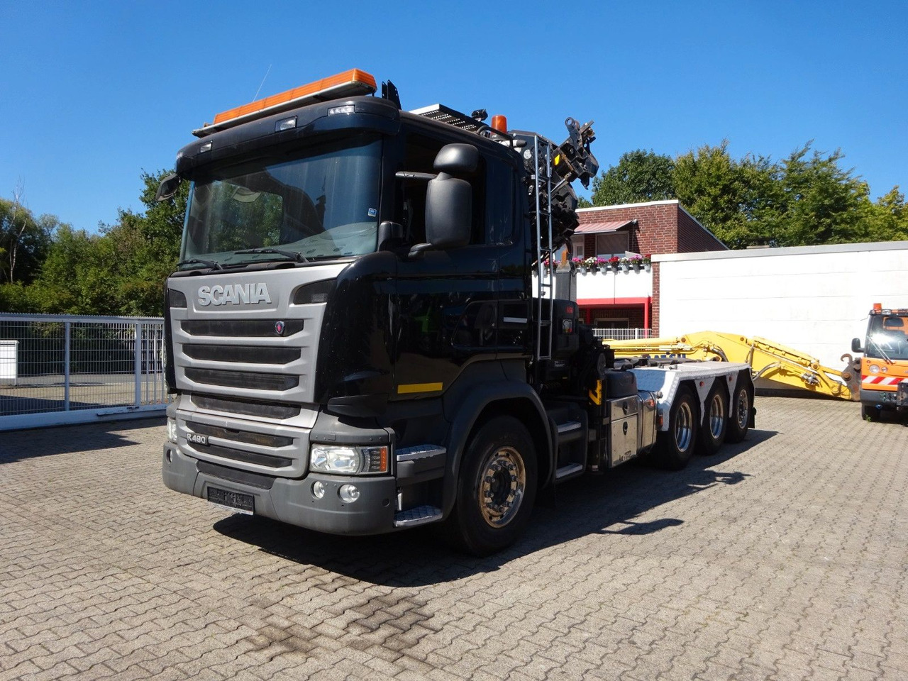 Scania R490 Abroller + HIAB 302E-6 Bj.2021 !Kran TRIDEM Scania R490 Abroller + HIAB 302E-6 Kran *BJ 2021* - Автоманипулятор, Крюковой мультилифт: фото 5 Scania R490 Abroller + HIAB 302E-6 Bj.2021 !Kran TRIDEM Scania R490 Abroller + HIAB 302E-6 Kran *BJ 2021* - Автоманипулятор, Крюковой мультилифт: фото 5