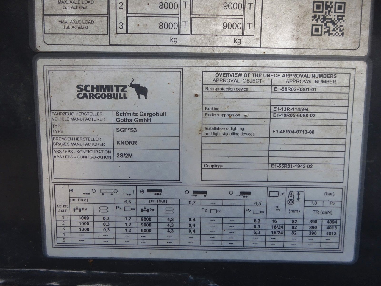 Самосвальный полуприцеп Schmitz Cargobull SGF S3 Kipp Auflieger Mulde mit 3 Achsen: фото 8 Самосвальный полуприцеп Schmitz Cargobull SGF S3 Kipp Auflieger Mulde mit 3 Achsen: фото 8