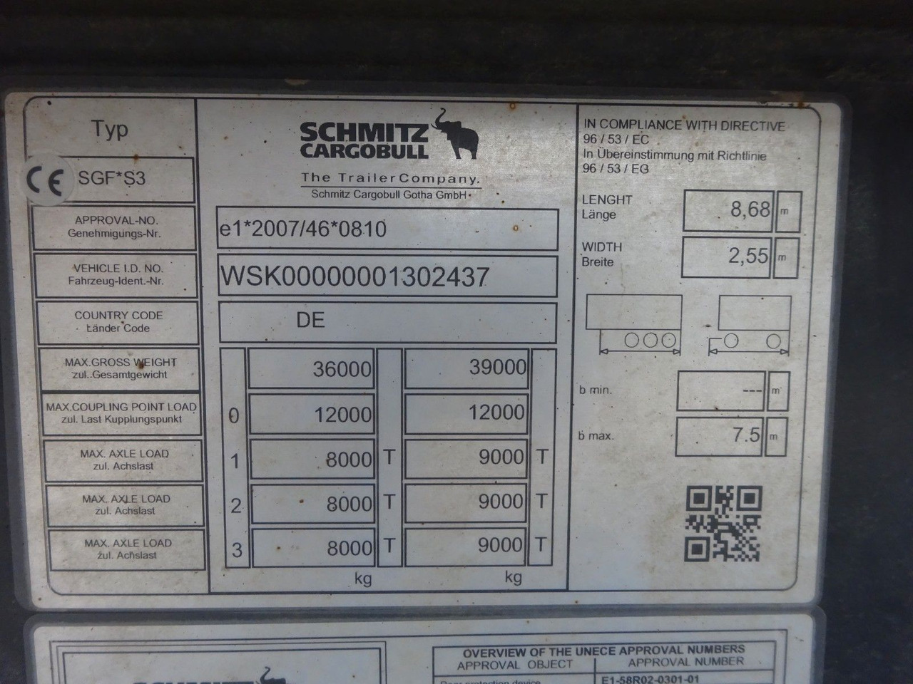 Самосвальный полуприцеп Schmitz Cargobull SGF S3 Kipp Auflieger Mulde mit 3 Achsen: фото 9 Самосвальный полуприцеп Schmitz Cargobull SGF S3 Kipp Auflieger Mulde mit 3 Achsen: фото 9