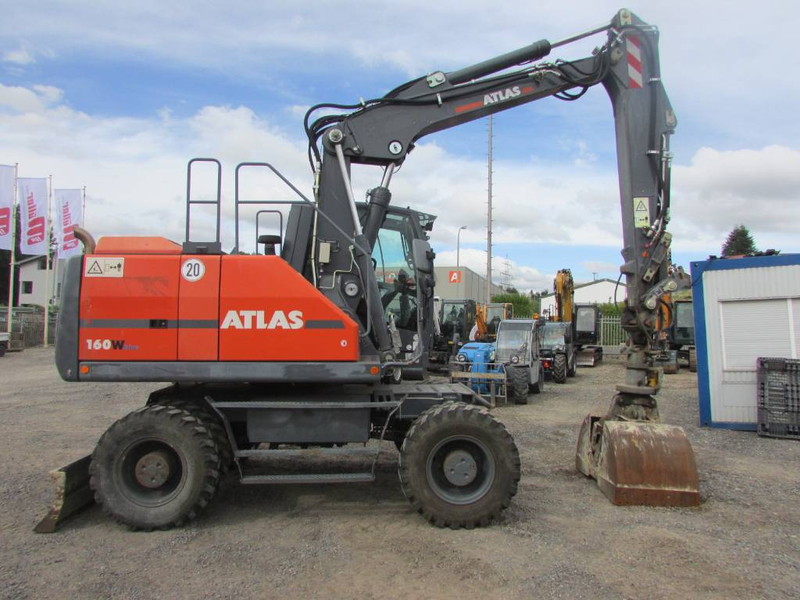 Atlas 160 W Mobilbagger / AC / 63.000 EUR - Колёсный экскаватор: фото 1 Atlas 160 W Mobilbagger / AC / 63.000 EUR - Колёсный экскаватор: фото 1
