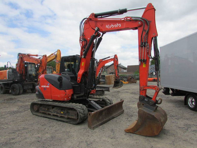 Kubota KX 080-4 alpha 2 Minibagger 47.500 EUR / AC Klima - Мини-экскаватор: фото 4 Kubota KX 080-4 alpha 2 Minibagger 47.500 EUR / AC Klima - Мини-экскаватор: фото 4