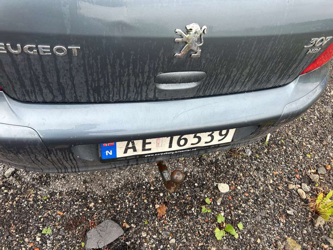 2007 Personbil PEUGEOT 307 EU-godkjent - Универсал: фото 5 2007 Personbil PEUGEOT 307 EU-godkjent - Универсал: фото 5