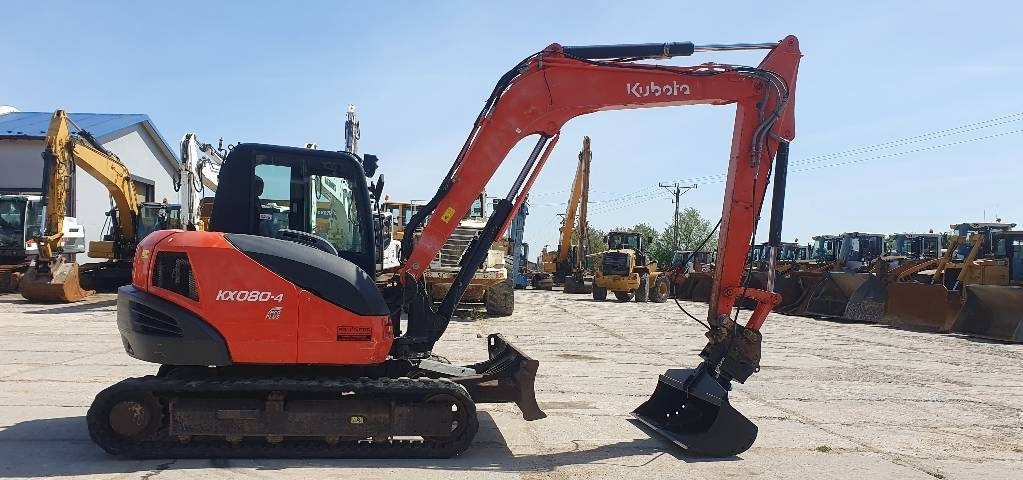 Kubota KX 080-4 - Мини-экскаватор: фото 5 Kubota KX 080-4 - Мини-экскаватор: фото 5