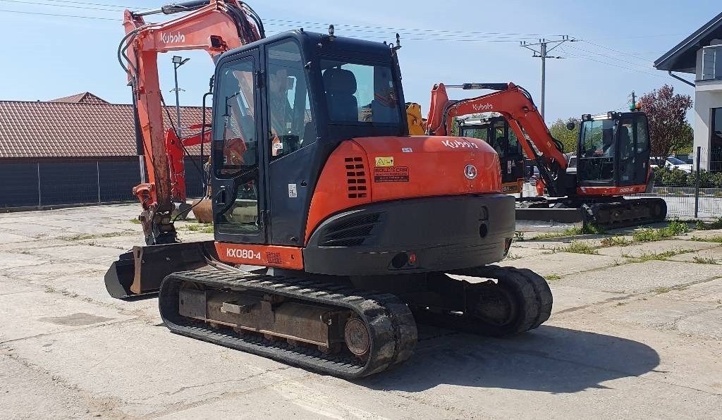 Kubota KX 080-4 - Мини-экскаватор: фото 2 Kubota KX 080-4 - Мини-экскаватор: фото 2
