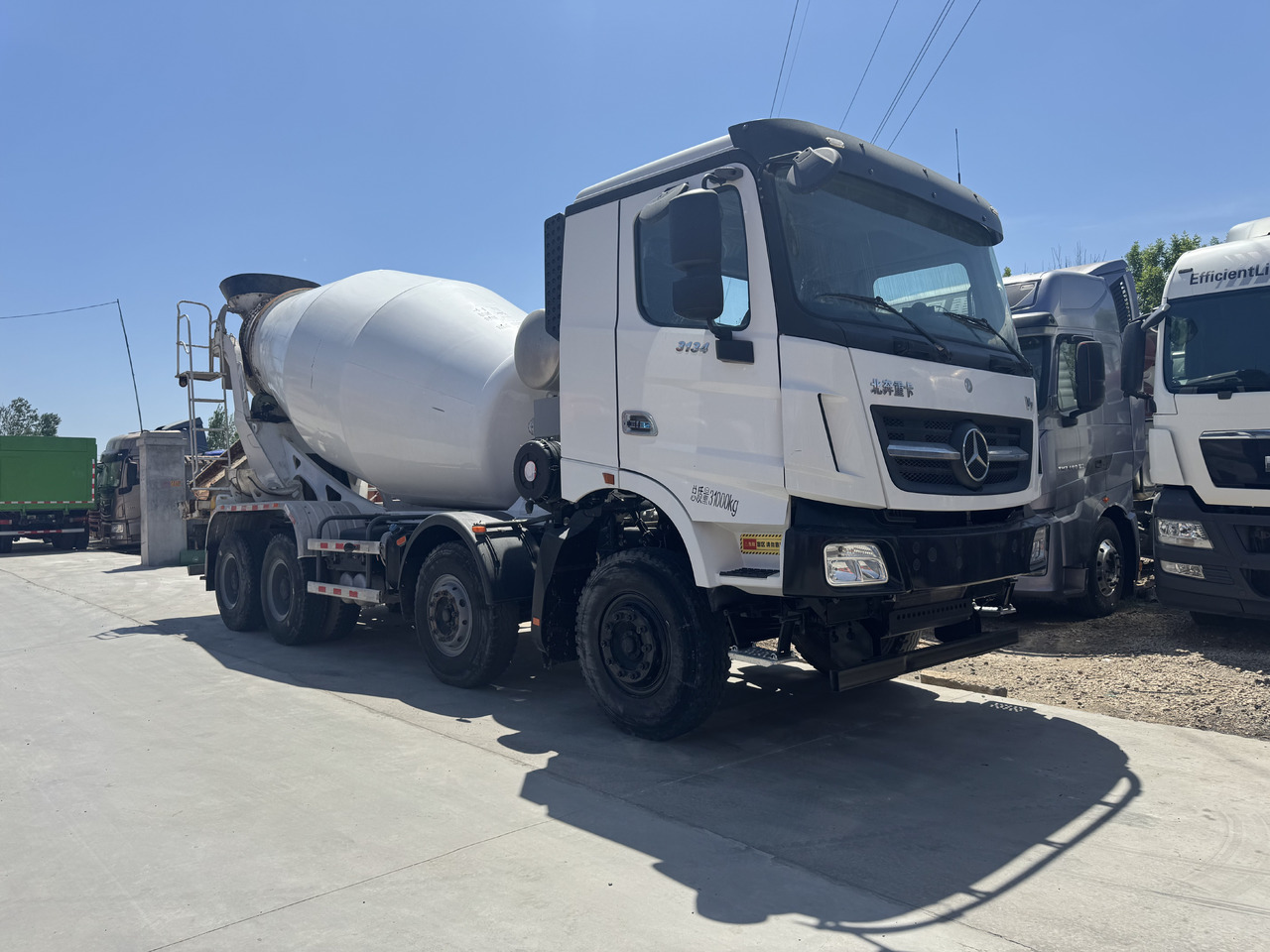BEIFANG MERCEDES-BENZ - Автобетоносмеситель: фото 1 BEIFANG MERCEDES-BENZ - Автобетоносмеситель: фото 1