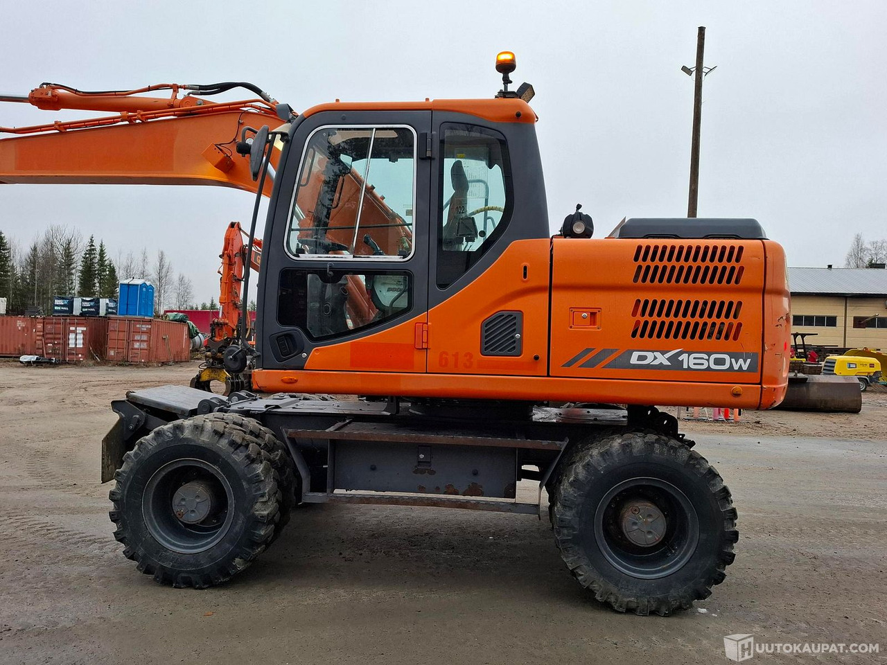 Doosan DX160W-3, 2013, Sonkajärvi - Колёсный экскаватор: фото 3 Doosan DX160W-3, 2013, Sonkajärvi - Колёсный экскаватор: фото 3