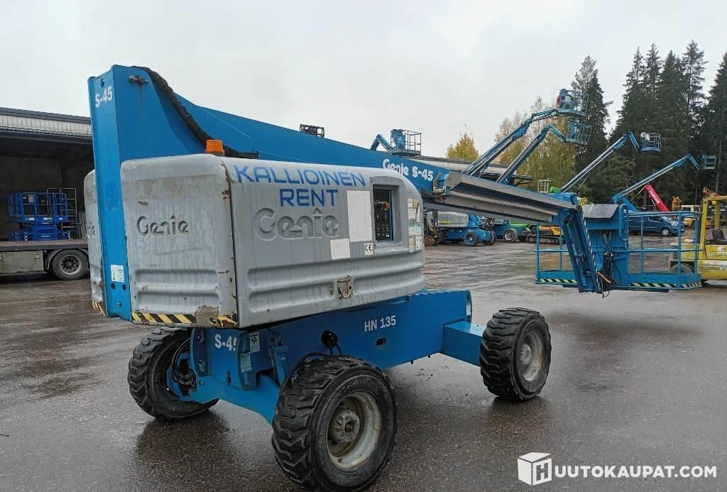 Genie S-45 RT, boom lift, rough-terrain, 2003, Hyvinkää - Телескопический подъемник: фото 5 Genie S-45 RT, boom lift, rough-terrain, 2003, Hyvinkää - Телескопический подъемник: фото 5