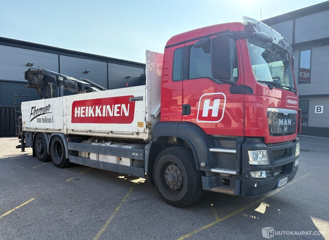 MAN TGS 26.440, 6x2, avolavakuorma-auto 6500mm HIAB 166 Pro nosturilla, 2012, Vantaa - Грузовик: фото 3 MAN TGS 26.440, 6x2, avolavakuorma-auto 6500mm HIAB 166 Pro nosturilla, 2012, Vantaa - Грузовик: фото 3