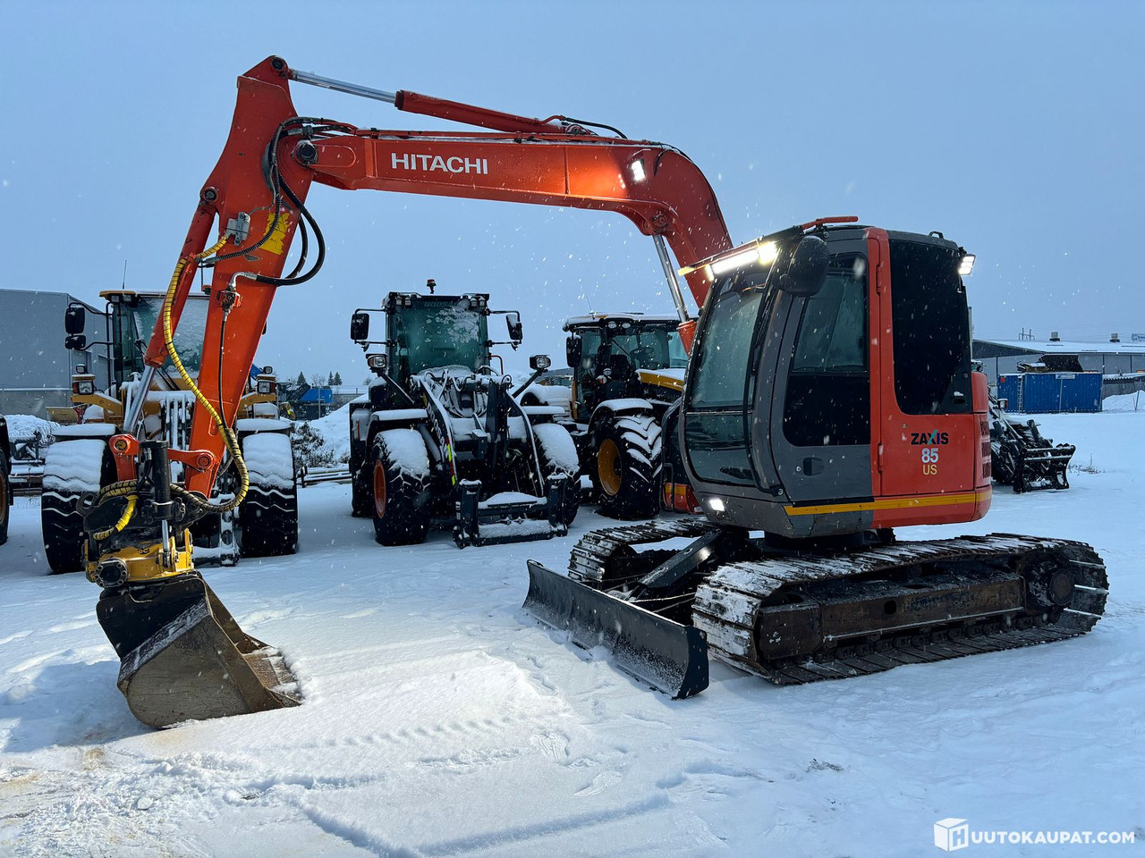 Hitachi Zaxis ZX85 with mono boom + Engcon. 2004. Tracked excavator., Tornio - Гусеничный экскаватор: фото 1 Hitachi Zaxis ZX85 with mono boom + Engcon. 2004. Tracked excavator., Tornio - Гусеничный экскаватор: фото 1