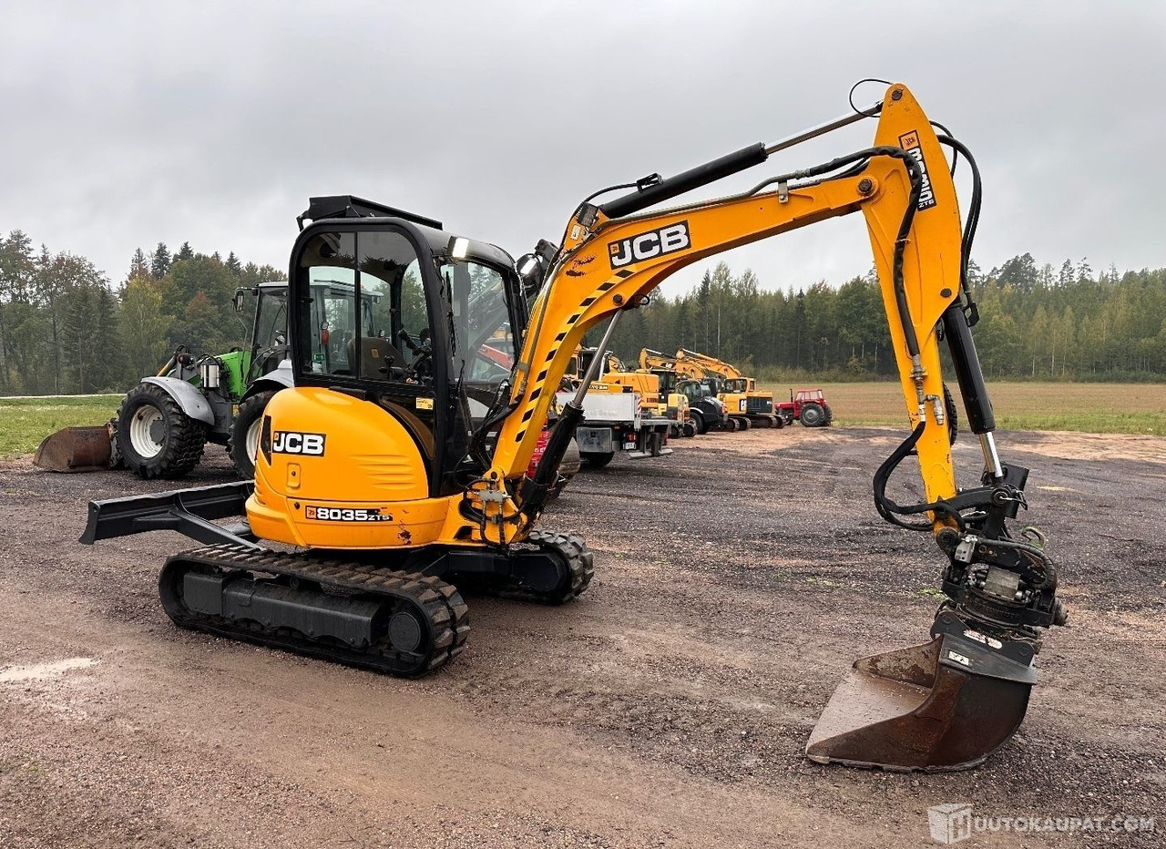 JCB 8035 ZTS, 2017, telakaivinkone pyörittäjällä, 3 755 h, Lahti - Мини-экскаватор: фото 1 JCB 8035 ZTS, 2017, telakaivinkone pyörittäjällä, 3 755 h, Lahti - Мини-экскаватор: фото 1
