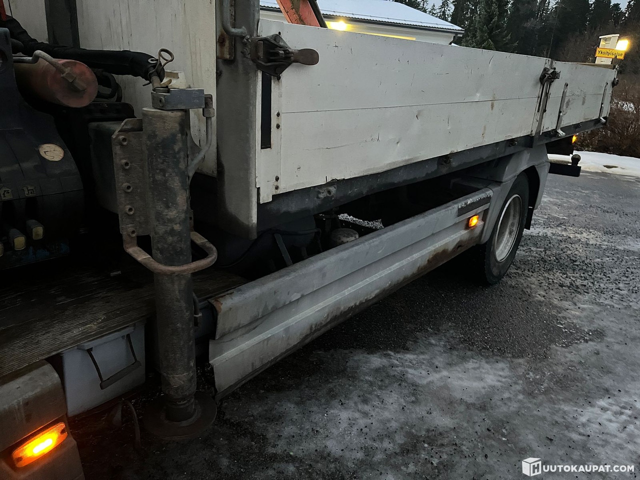 Грузовик бортовой/ Платформа, Автоманипулятор Mercedes-Benz Atego Palfingerillä, 1999, Tampere: фото 14