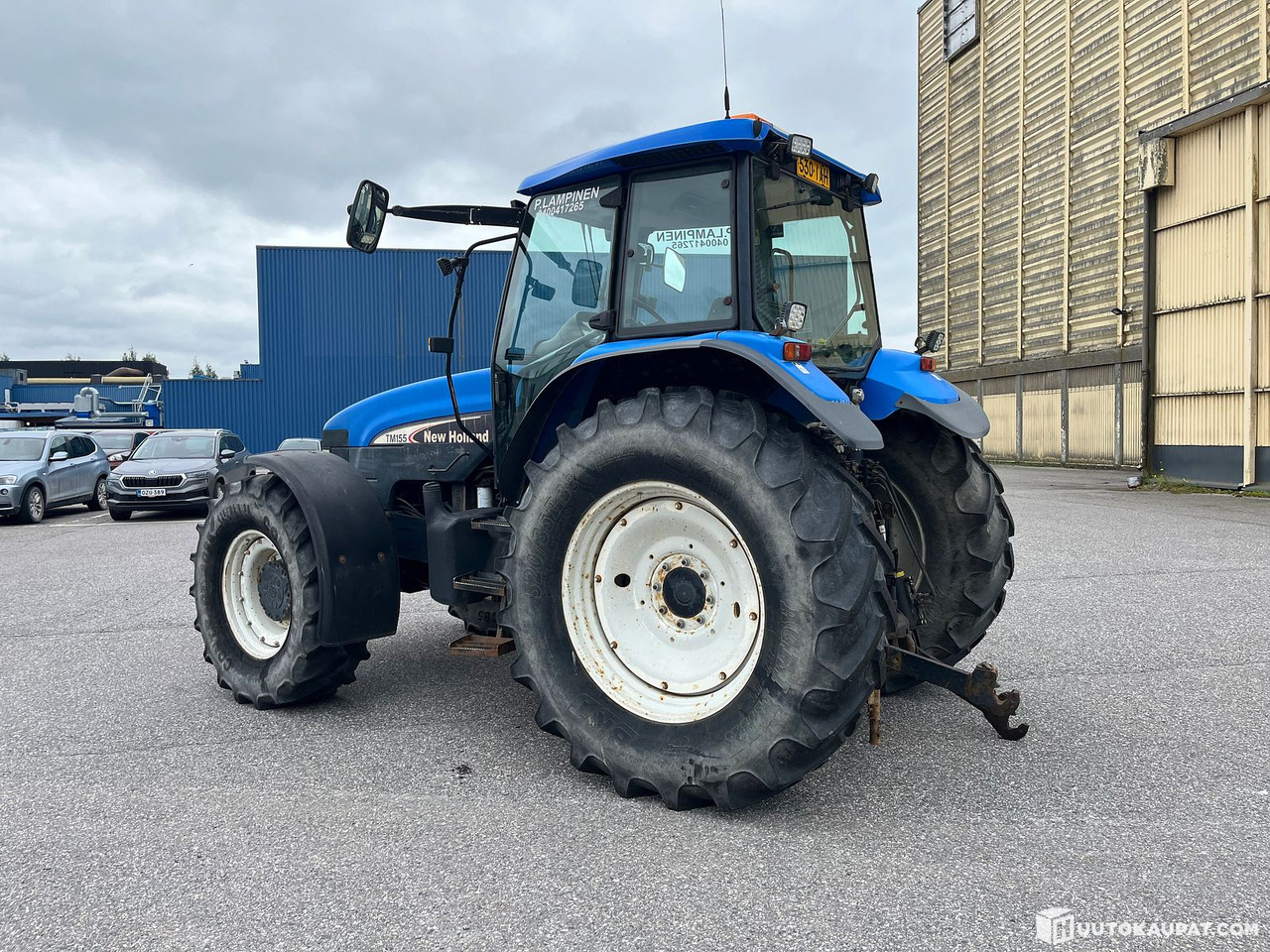 Трактор New Holland TM155 tractor with front loader, 2004, Salo: фото 7 Трактор New Holland TM155 tractor with front loader, 2004, Salo: фото 7
