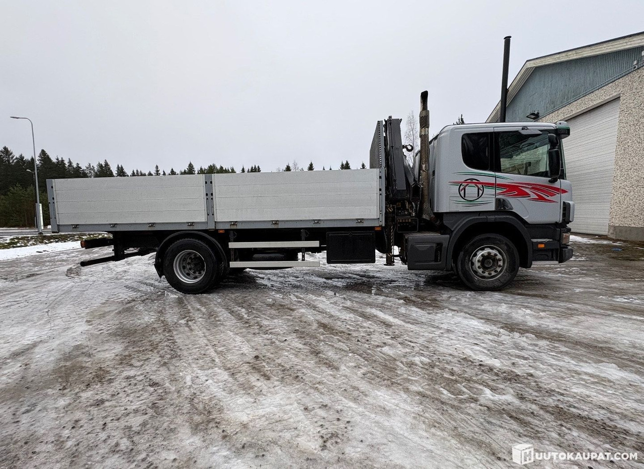 Scania G94 260 hp, 4x2, with HIAB crane and aluminium-sided flatbed, 2001, Kurikka - Грузовик бортовой/ Платформа, Автоманипулятор: фото 3 Scania G94 260 hp, 4x2, with HIAB crane and aluminium-sided flatbed, 2001, Kurikka - Грузовик бортовой/ Платформа, Автоманипулятор: фото 3