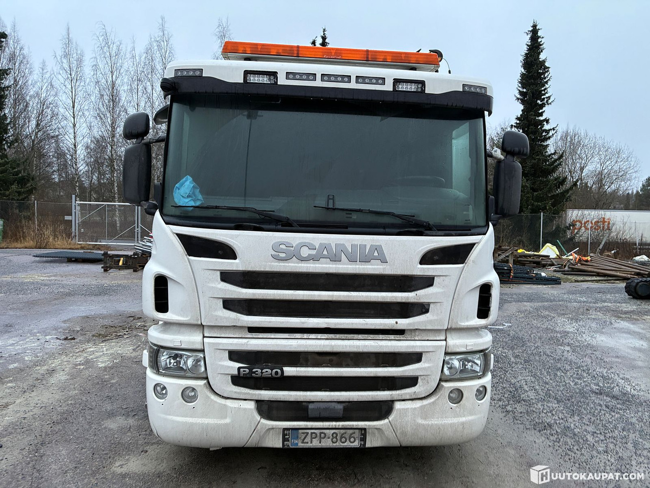 Scania P320, 2016 truck + Hiab crane, Tampere - Грузовик бортовой/ Платформа, Автоманипулятор: фото 3 Scania P320, 2016 truck + Hiab crane, Tampere - Грузовик бортовой/ Платформа, Автоманипулятор: фото 3