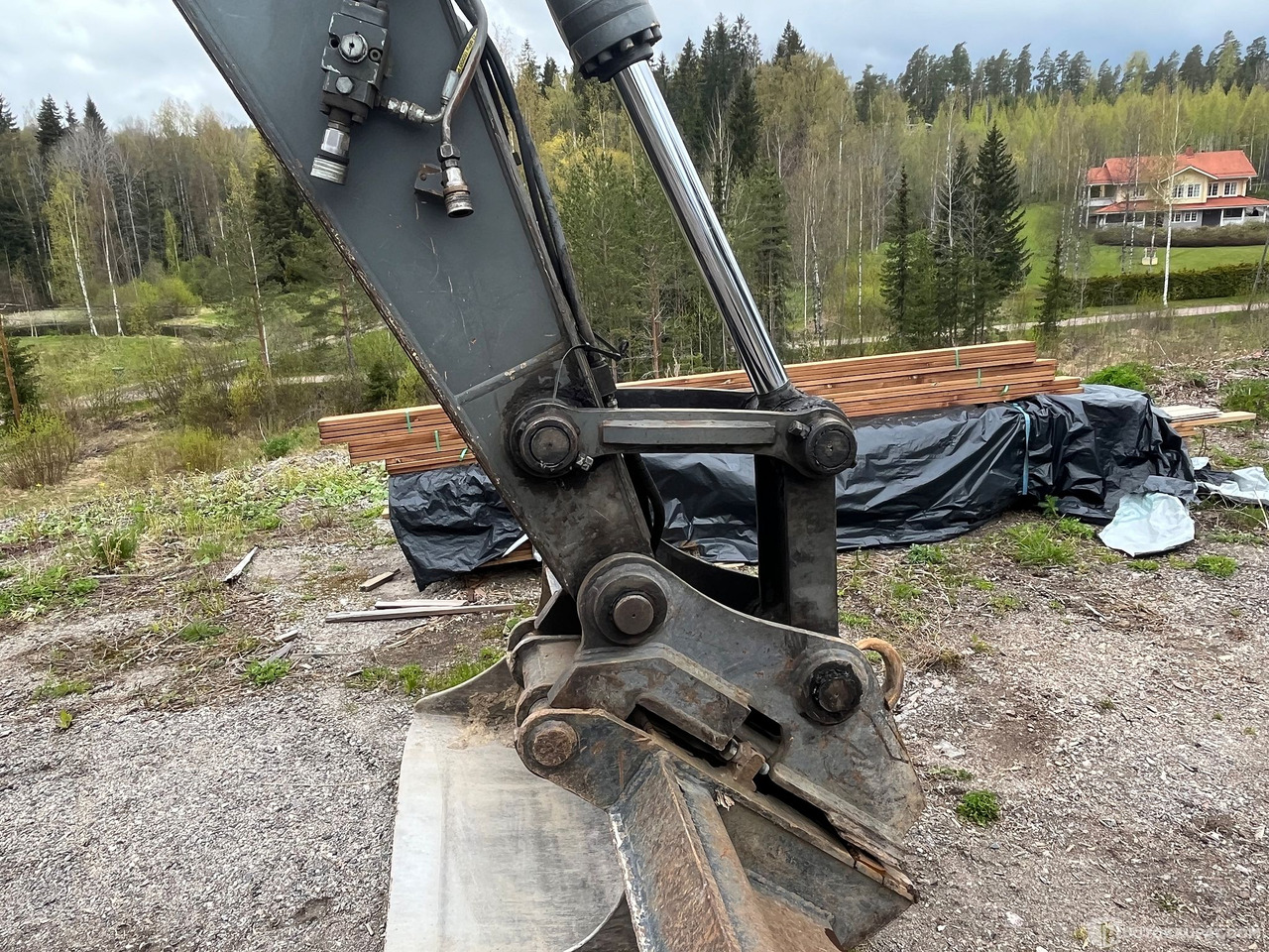 Гусеничный экскаватор Volvo EC140B, kaivinkone, lähes uudet telat, 2002, Vihti: фото 19