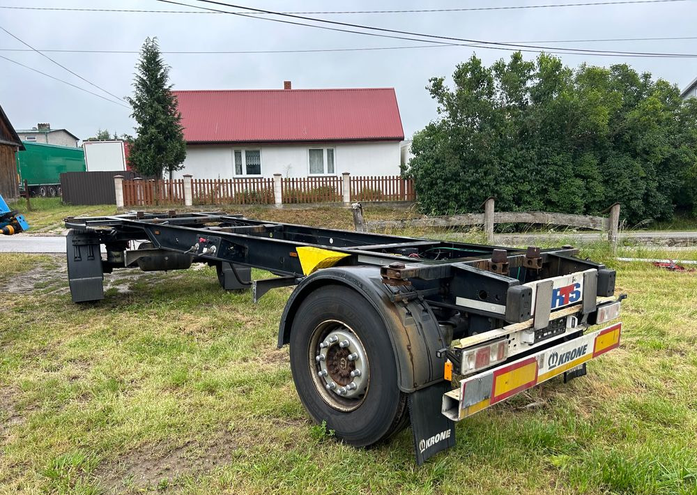 Krone 2020 BDF z Niemiec KRONE STANDARD 385/65 super stan 20’ - Прицеп-контейнеровоз/ Сменный кузов: фото 4 Krone 2020 BDF z Niemiec KRONE STANDARD 385/65 super stan 20’ - Прицеп-контейнеровоз/ Сменный кузов: фото 4