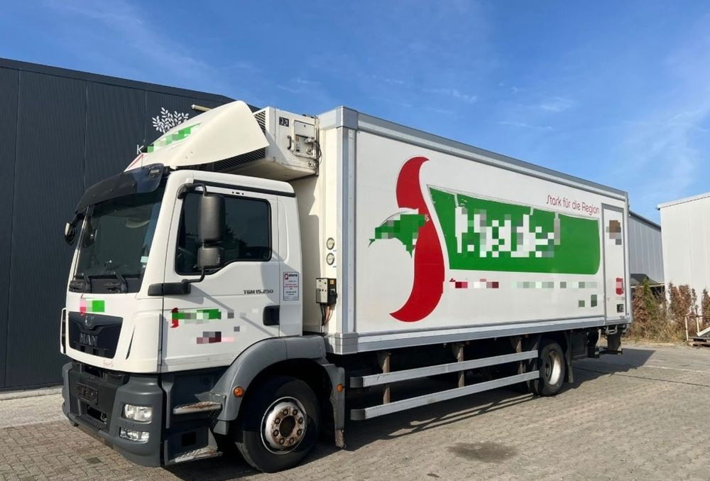 MAN TGM 15.250 18.250 z Niemiec KLIMA / 7.3m / 18 palet / winda + drzwi boczne / OKAZJA / AUTOMAT / Tgl 12.250 15.290 12.290 18.320 - Рефрижератор: фото 1 MAN TGM 15.250 18.250 z Niemiec KLIMA / 7.3m / 18 palet / winda + drzwi boczne / OKAZJA / AUTOMAT / Tgl 12.250 15.290 12.290 18.320 - Рефрижератор: фото 1