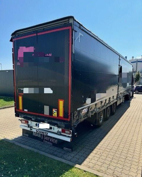 Schmitz Cargobull MEGA MULDA z Niemiec UNIKAT GABARYT pod plandeką / OŚ PODNOSZONA / ładne opony / od pierwszego właściciela / POSZERZANA / OKAZJA / RSAB - Тентованный полуприцеп: фото 3 Schmitz Cargobull MEGA MULDA z Niemiec UNIKAT GABARYT pod plandeką / OŚ PODNOSZONA / ładne opony / od pierwszego właściciela / POSZERZANA / OKAZJA / RSAB - Тентованный полуприцеп: фото 3