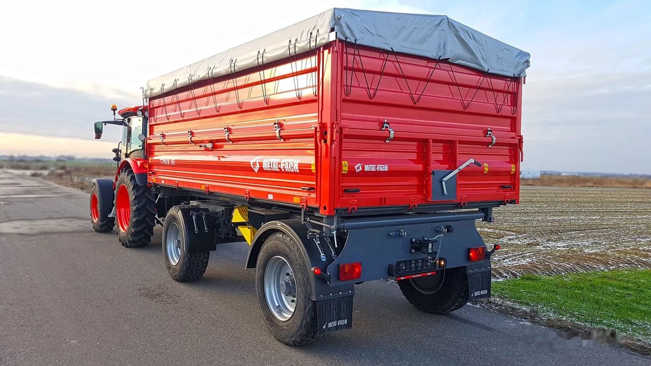 Metal-Fach T711/2 – 10t dwuosiowa - Сельскохозяйственный прицеп: фото 3 Metal-Fach T711/2 – 10t dwuosiowa - Сельскохозяйственный прицеп: фото 3