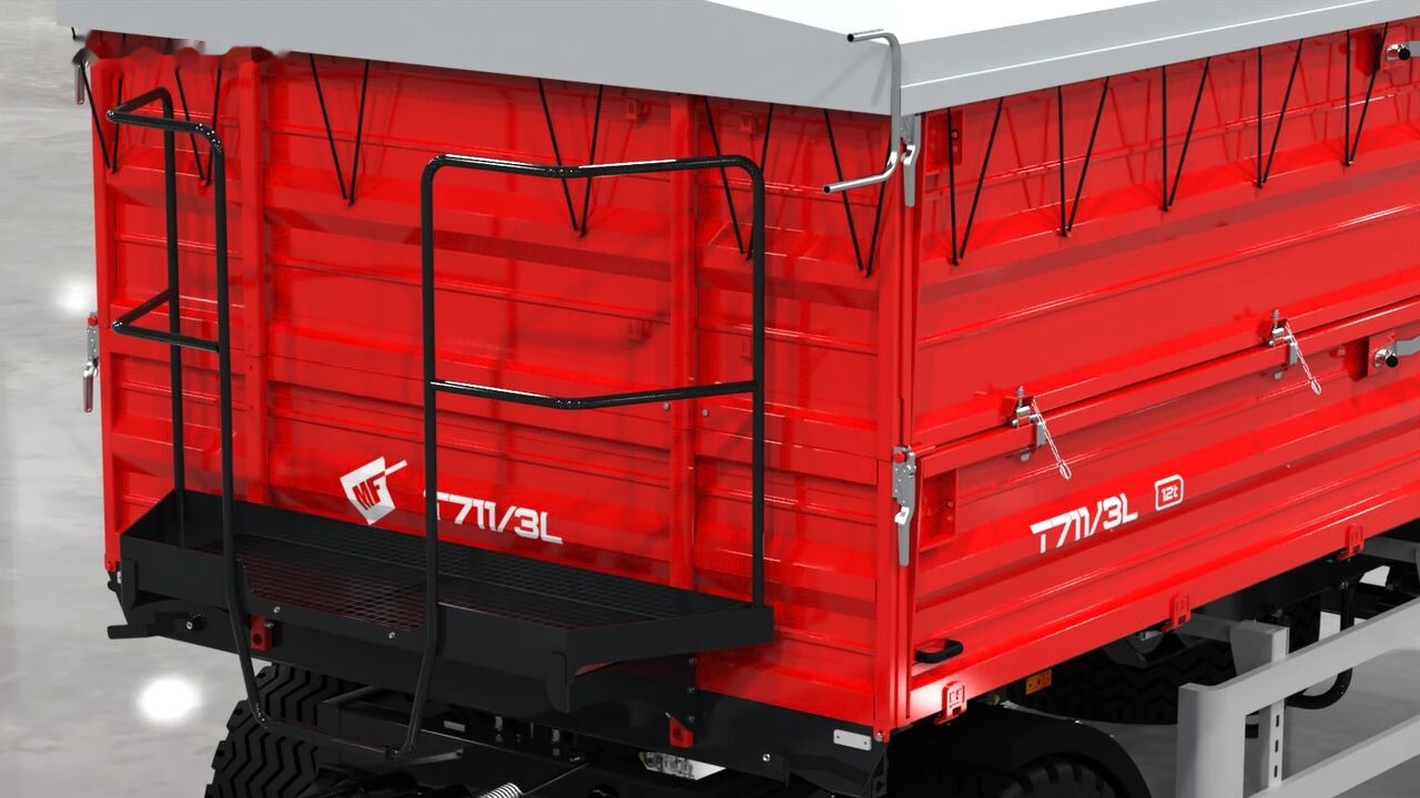 Metal-Fach T711/3L – 12t Long dwuosiowa - Сельскохозяйственный прицеп: фото 2 Metal-Fach T711/3L – 12t Long dwuosiowa - Сельскохозяйственный прицеп: фото 2