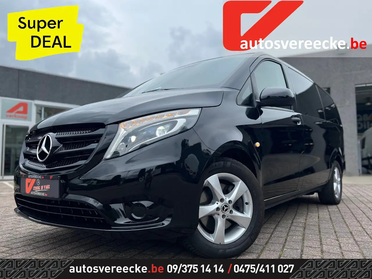 Пассажирский фургон Mercedes-Benz Vito 124 A2/L2 (41.500€ex) TOURER PRO|LED| 9G-TRONIC: фото 1