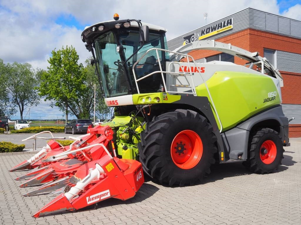 Claas Jaguar 850 + Kemper 445 - Кормоуборочный комбайн: фото 5 Claas Jaguar 850 + Kemper 445 - Кормоуборочный комбайн: фото 5