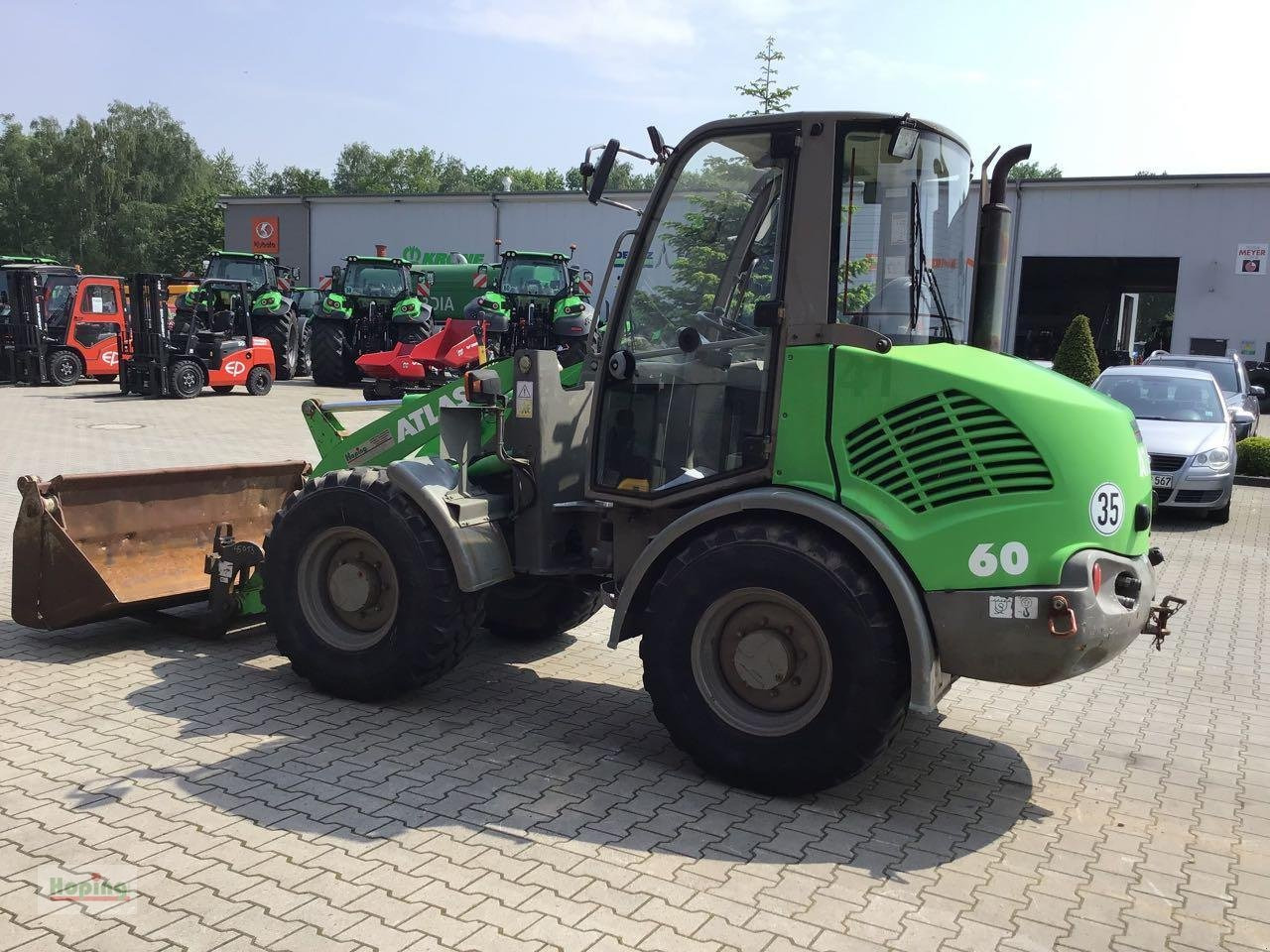 Atlas 60 (Schnellläufer 35km/h) - Колёсный погрузчик: фото 5 Atlas 60 (Schnellläufer 35km/h) - Колёсный погрузчик: фото 5