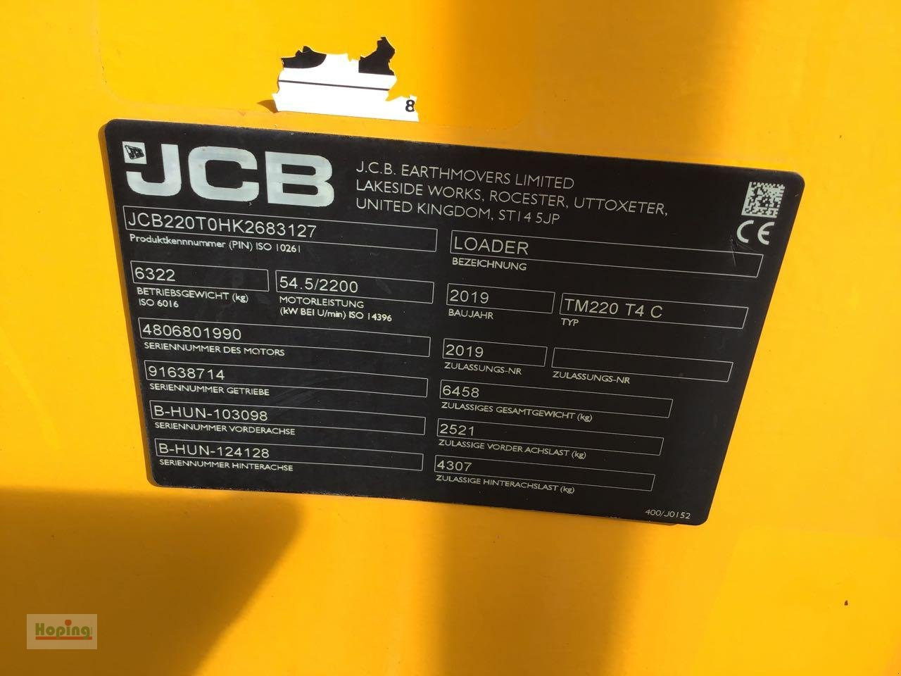 JCB TM220 в лизинг JCB TM220: фото 14