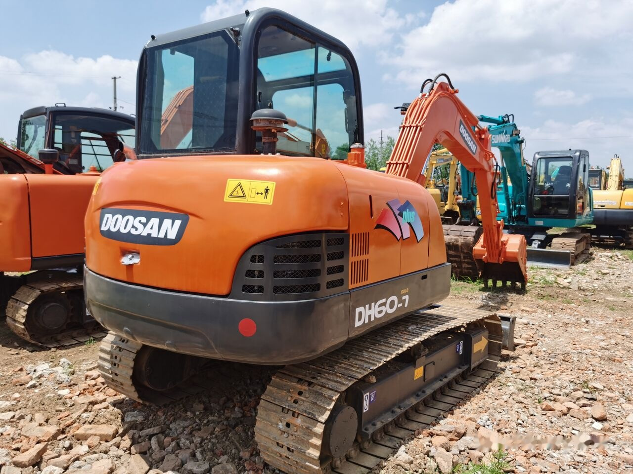 Doosan DH60-7 - Мини-экскаватор: фото 4 Doosan DH60-7 - Мини-экскаватор: фото 4