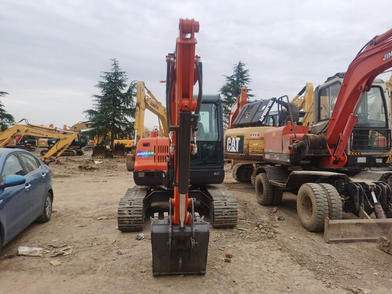 Doosan DX60 - Мини-экскаватор: фото 2 Doosan DX60 - Мини-экскаватор: фото 2