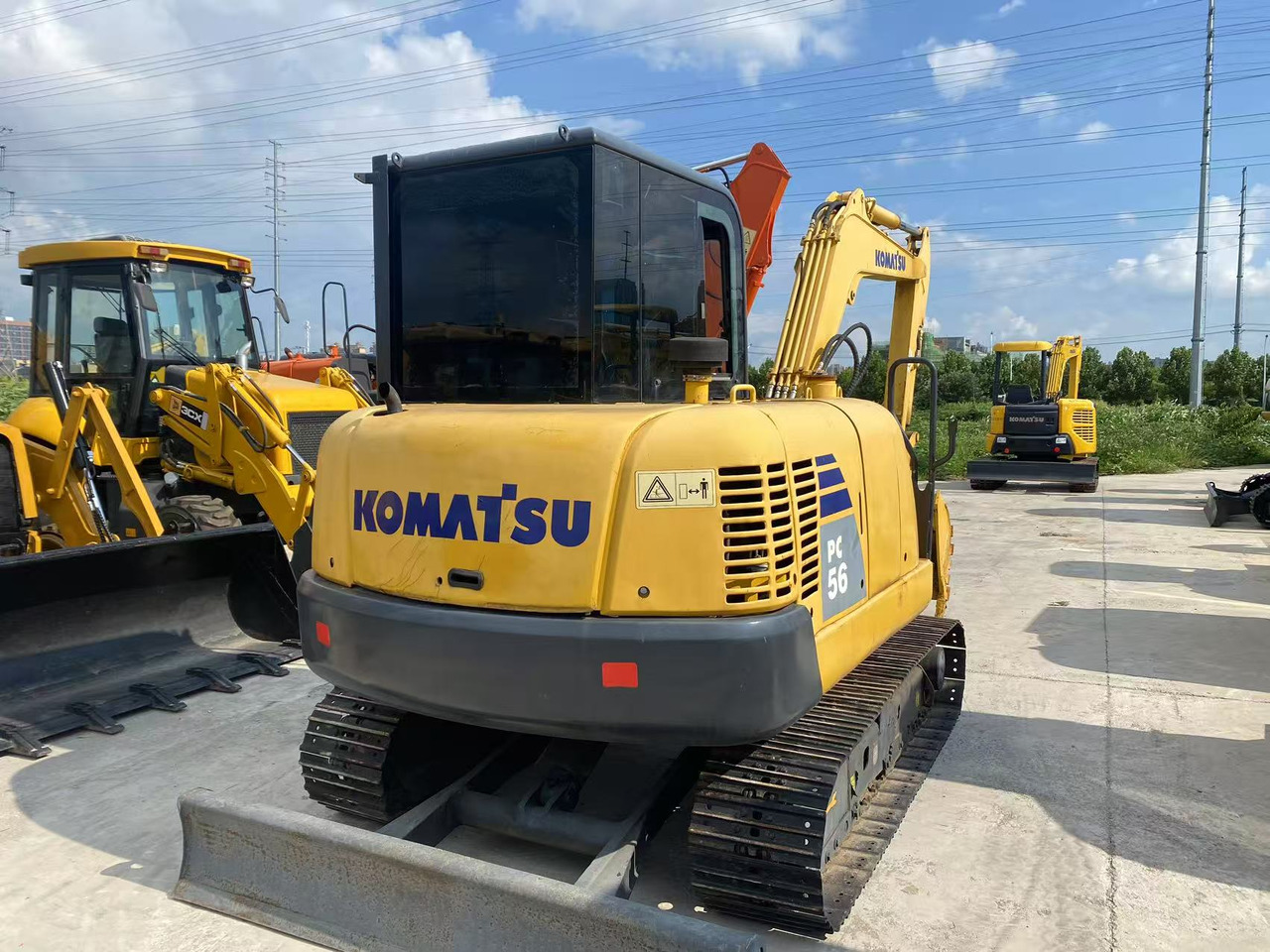 KOMATSU PC56-7 - Мини-экскаватор: фото 3 KOMATSU PC56-7 - Мини-экскаватор: фото 3