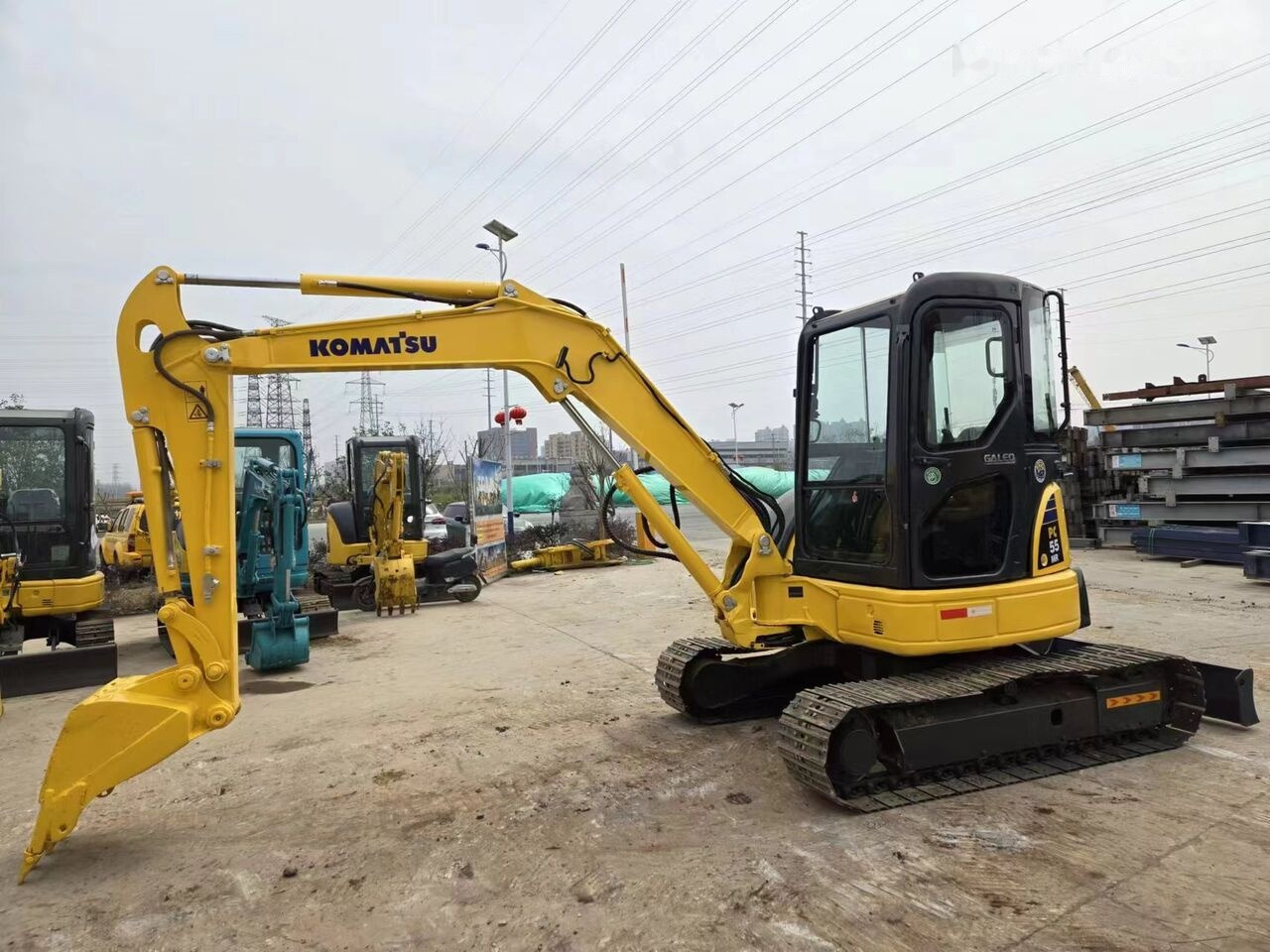 Komatsu PC55MR - Мини-экскаватор: фото 4 Komatsu PC55MR - Мини-экскаватор: фото 4