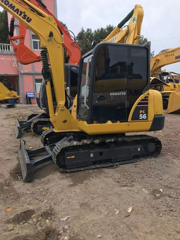 Komatsu PC56 - Мини-экскаватор: фото 4 Komatsu PC56 - Мини-экскаватор: фото 4