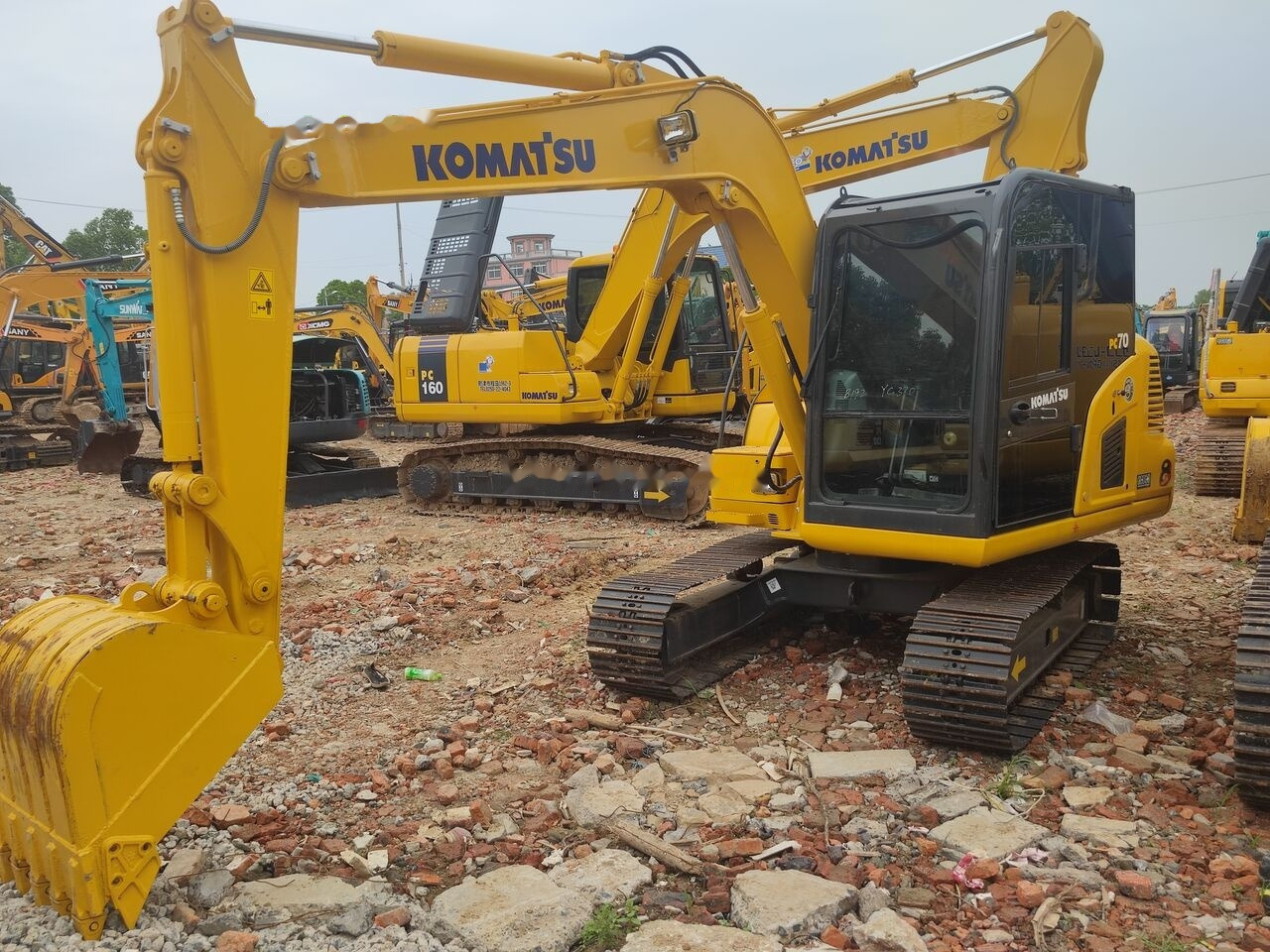 Komatsu PC70-8 - Мини-экскаватор: фото 5 Komatsu PC70-8 - Мини-экскаватор: фото 5