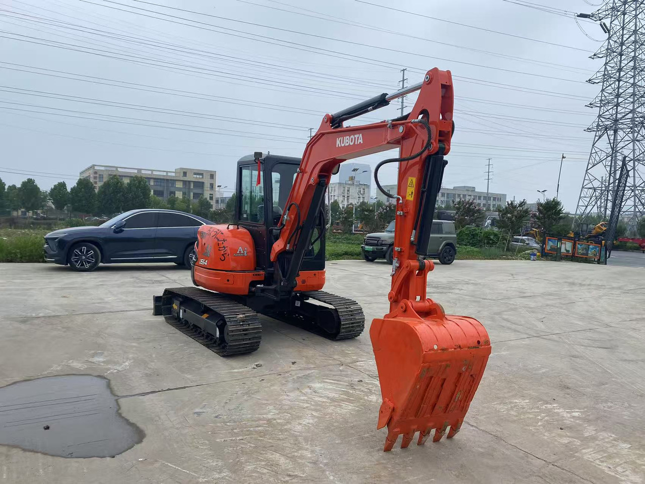 Kubota U55-4 - Мини-экскаватор: фото 3 Kubota U55-4 - Мини-экскаватор: фото 3