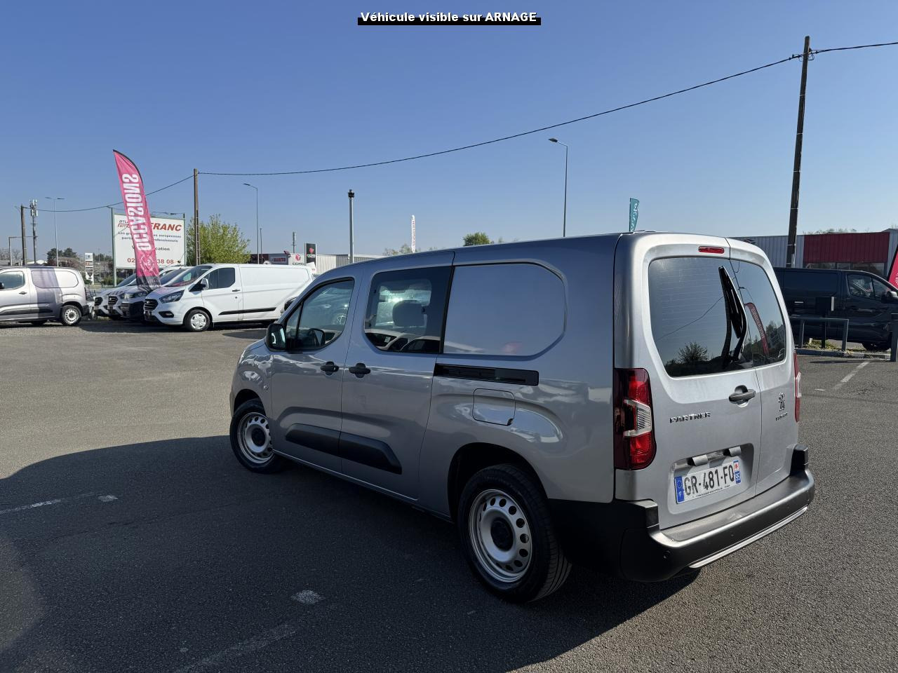 Цельнометаллический фургон PEUGEOT Partner XL 1.5 BlueHDi S&S - 100  III CABINE APPROFONDIE Cabine approfondie XL PHASE 2: фото 7